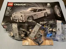 Lego Creator James Bond Aston Martin DB5 10262 with Box Incomplete
