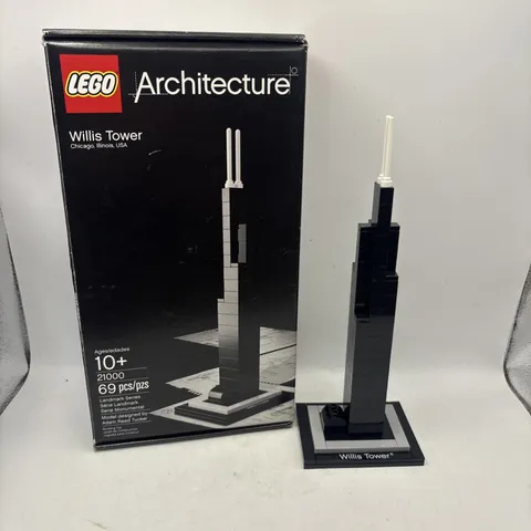 LEGO Architecture #21000 Willis Tower Sears Chicago Complete Set Box & Manual