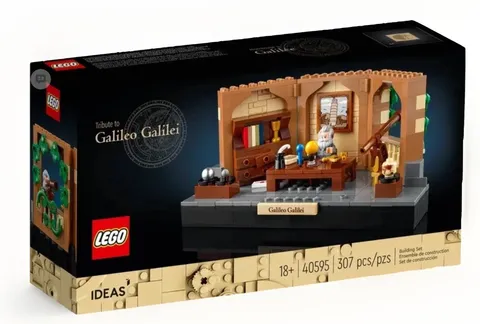 Lego Ideas: Tribute to Galileo Galilei 40595 NIB Limited Edition  Sealed Retired