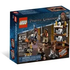 LEGO Pirates Of The Caribbean 4191 - 95pcs - The Captain's Cabin FACTORY SEALED