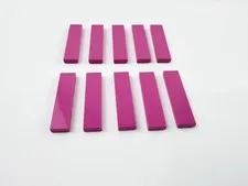 LEGO Tile 1x4 Bright Pink 2431 Genuine LEGO NEW Lot of 10