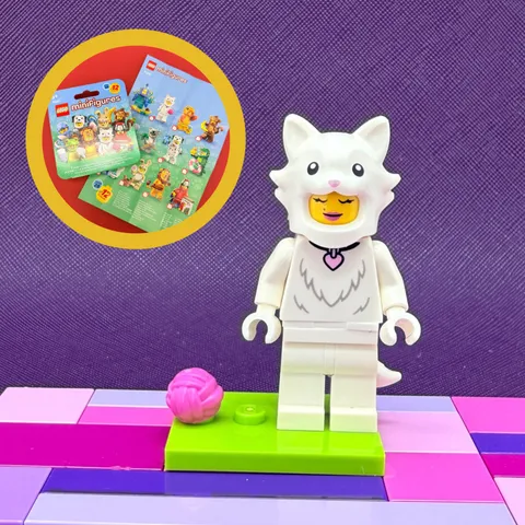 ☆ Lego ☆ Minifigures : Series 28- Fluffy Cat Costume Fan col28-2 CMF #71051 BNIB