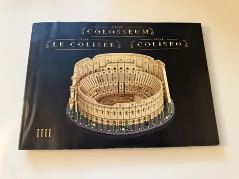 Lego Colosseum 10276 Instruction Manual Book 4 out of 4 (Used)