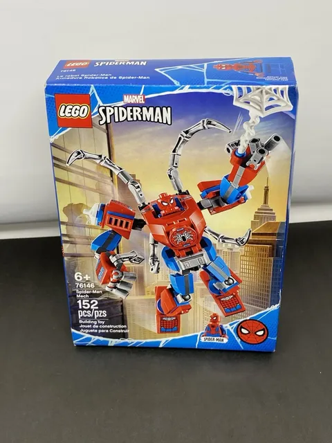 LEGO Marvel: Spider-Man Mech (76146) New Sealed (Box Wear)