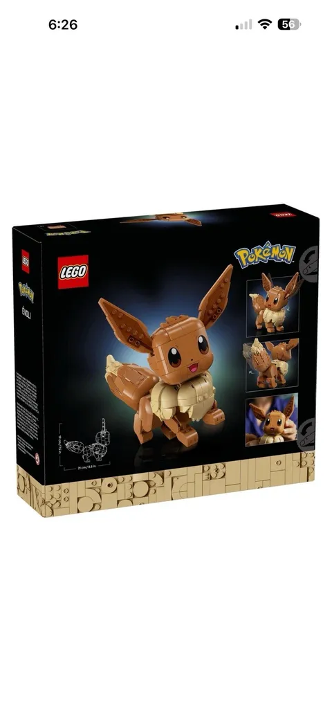 LEGO® Pokémon Eevee 72151 Brand New