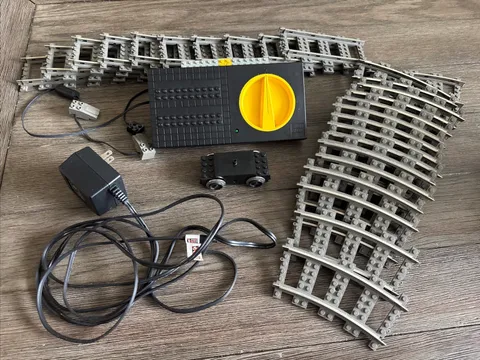 LEGO 9v Train Speed Regulator, Motor, & Track Tested Working 2868b, 590, + More