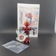 LEGO BIONICLE: NUHRII with DISK ( 8607 ) 100% Complete Matoran of Metru Nui