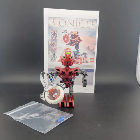 LEGO BIONICLE: NUHRII with DISK ( 8607 ) 100% Complete Matoran of Metru Nui
