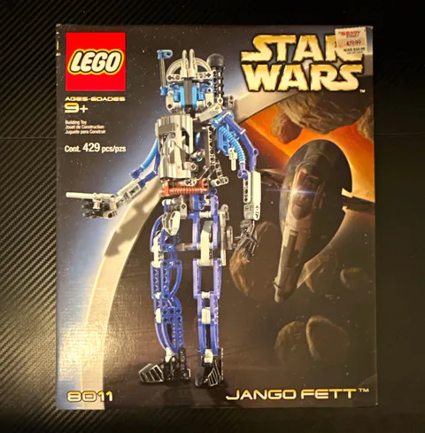 LEGO Star Wars Technic Jango Fett 8011 2002 NEW Factory Sealed Vintage