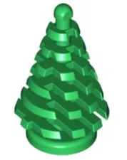6X 6Pcs LEGO Plant Tree Pine Small 2X2X4 Fir Green Small Tree 2435