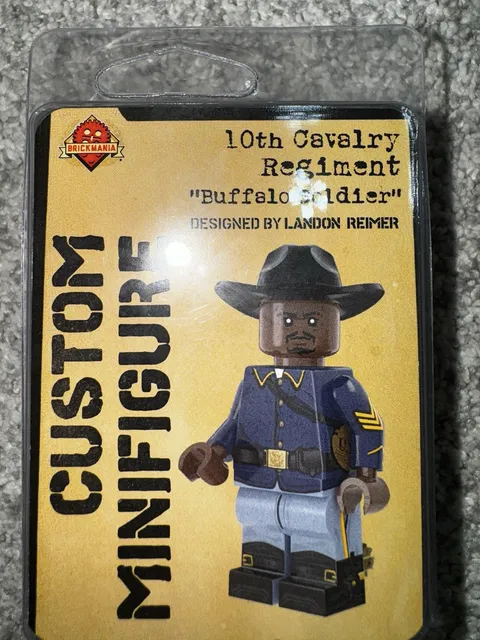 Brickmania 10th Cavalry Regiment “Buffalo Soldier” BMF530 NEW IN BOX + FAST SHIP