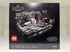 LEGO Star Wars Death Star Trench Run Diorama 75329 665 pcs 18+ Box