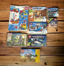LEGO Instruction Manual Booklets Minecraft Legoland Disney and Others Lot of 8