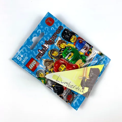 Lego Minifigures Series 5 Lumberjack Retired 2011 Sealed NIP