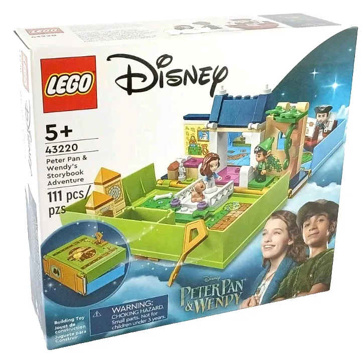 LEGO® Disney Peter Pan & Wendy's Storybook Adventure 111 Piece Play Set 43220