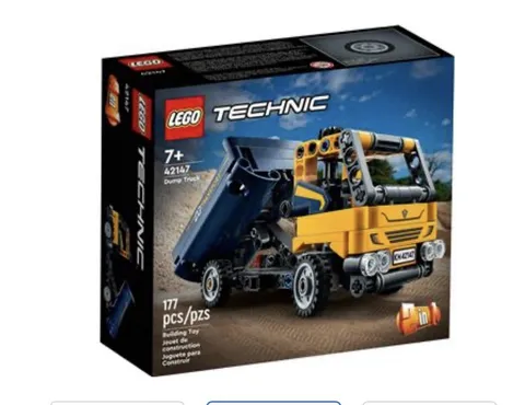 LEGO Technic Dump Truck 42147 New Sealed Retired Minor Box Crush Shelf Wear