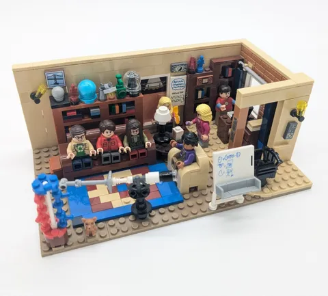 LEGO Ideas The Big Bang Theory Set 21302 Set (without box) Nearly Complete