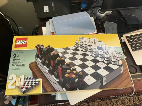 LEGO Chess 40174 2 in 1 Complete Set, 1450 Pieces. Sealed in box unopened.