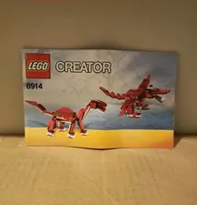 LEGO Creator Prehistoric Hunters 6914 Instruction Guide MANUAL ONLY