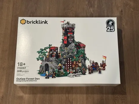 LEGO Bricklink 910057 Outlaw Forest Den Exclusive Castle Bandits New NIB