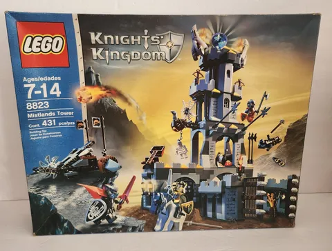 Lego 8823 Mistlands Tower Castle Knights Kingdom II New Sealed 2006 BOX DAMAGED 