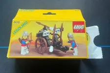 LEGO Castle 6012 Siege Cart 54 pcs-丨With Instruction丨With box！