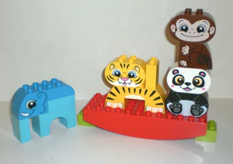 Lego DUPLO 10884 Balancing Animal 15 Piece Set Complete - No Box or Instructions