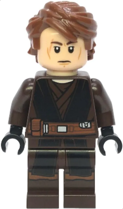LEGO® Minifig sw1398 - Anakin Skywalker - Dark Brown and Black Robe