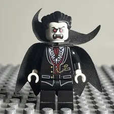 LEGO Lord Vampyre Minifigure with Cape Monster Fighters 9468 10228 mof007 3A