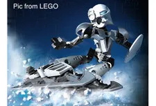 LEGO Bionicle Toa Nuva 8571 Kopaka Nuva Set Complete Note