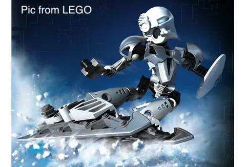 LEGO Bionicle Toa Nuva 8571 Kopaka Nuva Set Complete Note