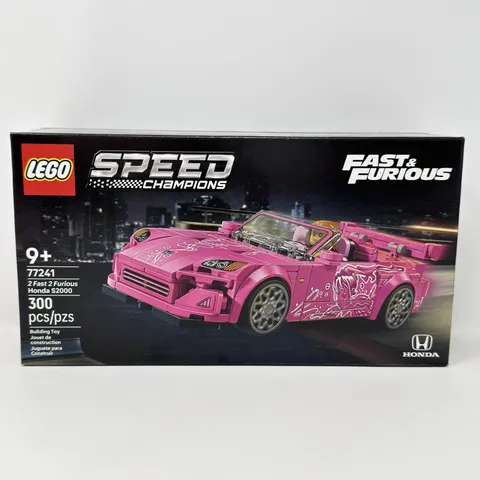 2025 Lego Speed Champions 77241 2 Fast 2 Furious Honda S2000 Pink NEW