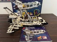 LEGO Space Shuttle (8480) Complete and Working See Video! W/Box and Instructions