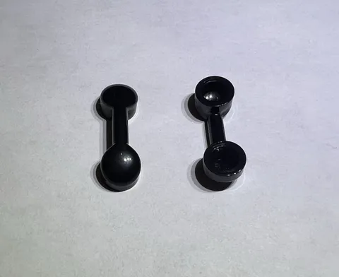 Lego Lot Of 2 Black Telephone Reciever Phone New City Door Handle