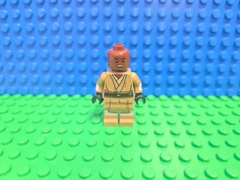 LEGO Mace Windu Minifigure sw1205 Star Wars CMF Lot 75342 Rare Retired Jedi HTF 