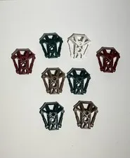 Lego Bionicle Part 47310 Toa Metru Shoulder Armor Large Lot Of 8