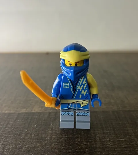 LEGO NINJAGO Jay Core Blue Ninja Minifigure w/ Katana 2022