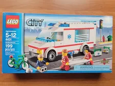 LEGO CITY: Ambulance 4431 Used -100% Complete