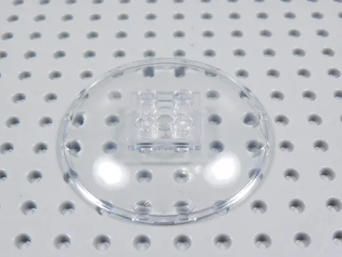 LEGO Trans Clear 6x6 Round Radar Dish Saucer BE