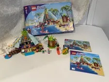 LEGO Friends: Beach Glamping (41700) used with instructions missing 1 minifig