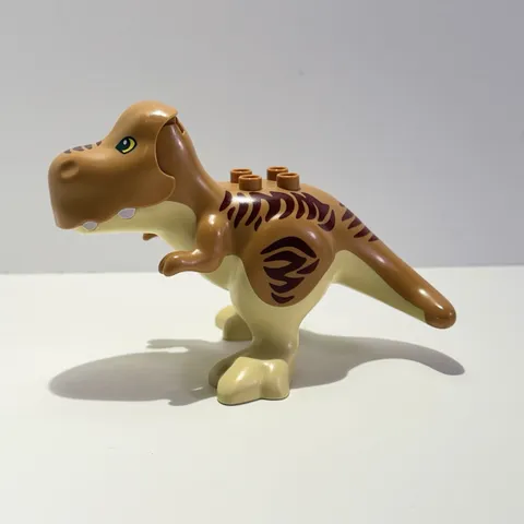 Lego Duplo Figures T-Rex brown/beige