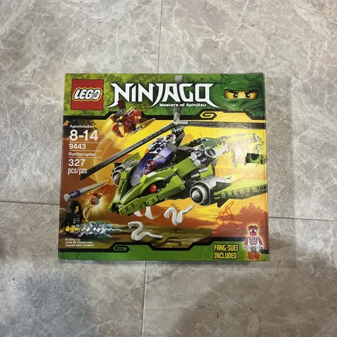 LEGO NINJAGO Rattlecopter 9443 WITH ORIGINAL BOX (No Minifigures)