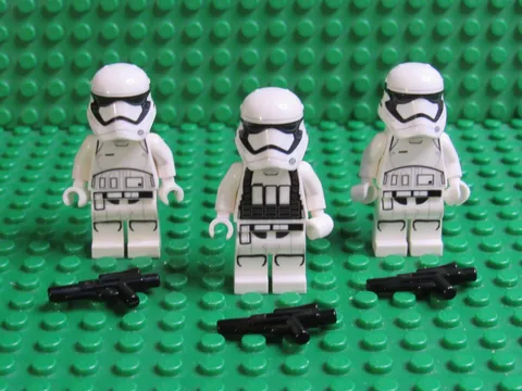 Lot of Lego First Order Stormtrooper Star Wars minifigures Heavy Assault PN91