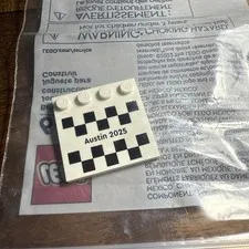 Lego Austin 2025 Formula 1 Exclusive Event Tile Brand New