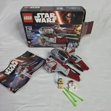 Lego Star Wars Obi-Wan's Jedi Interceptor 75135 100% Complete w/Box & Manual