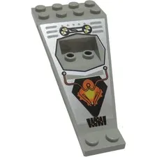 Lego Wing 8 x 4 - 2 x 3.3 Down with UFO Logo inv.569