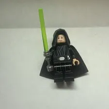 LEGO Star Wars Luke Skywalker Jedi Master SW1191 Black Hood Cape Minifigure