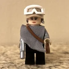 LEGO Star Wars Jyn Erso Minifigure sw0791 with Cape Satchel and Pistol 