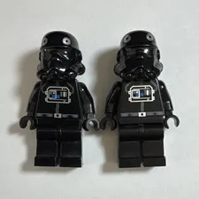 LEGO Minifigures Imperial Tie Fighter Pilot Lot of 2 - sw0035 sw0035a (see desc)