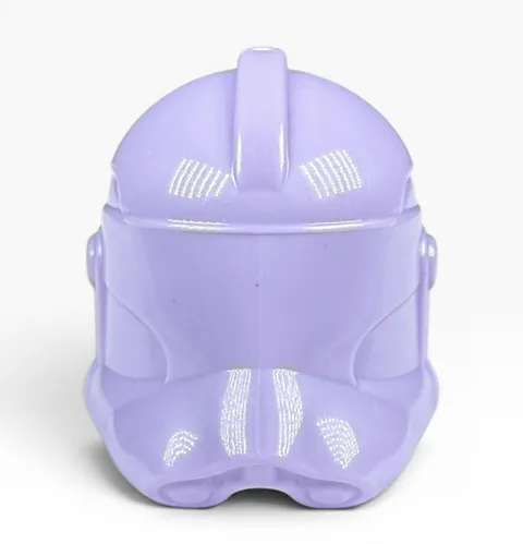 Official Lego Star Wars Unreleased Monochrome Prototype Lavender P2 Clone Helmet